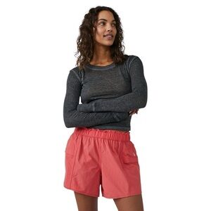 NEW Free People In The Wild Short - Women's in Cayenne Pink red Size small